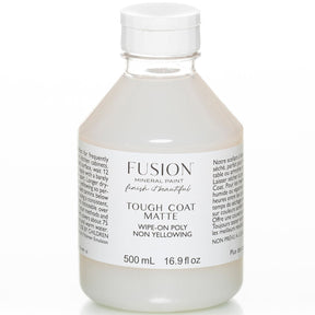Tough Coat (Matte) Wipe-On Poly by Fusion Mineral Paint @ The Painted Heirloom