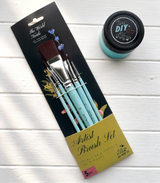 The Creative Collective Artist Brush Set by DIY Paint Co.