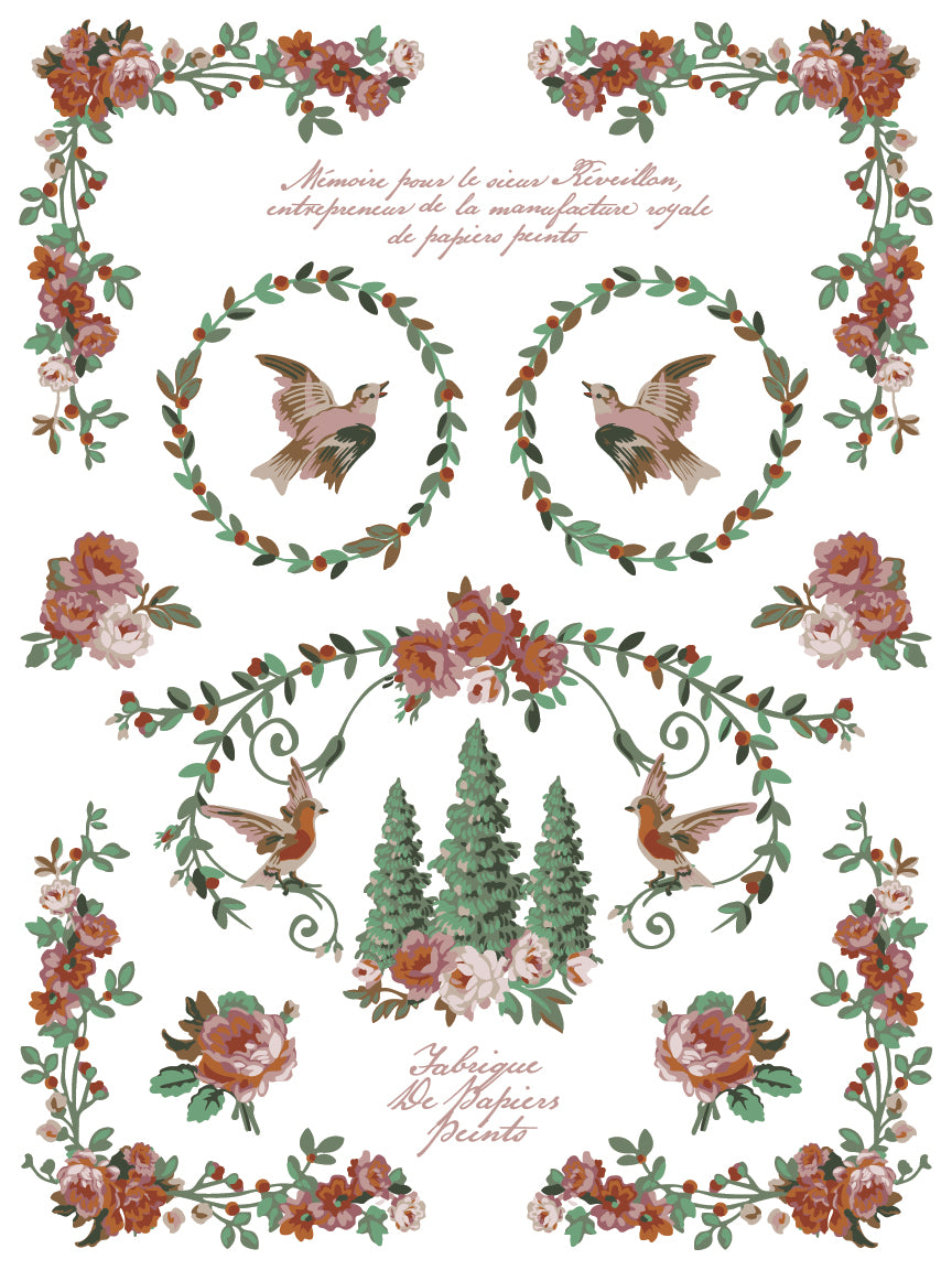 La Folie Paint Inlay (2025 Limited Release) by IOD - Iron Orchid Designs