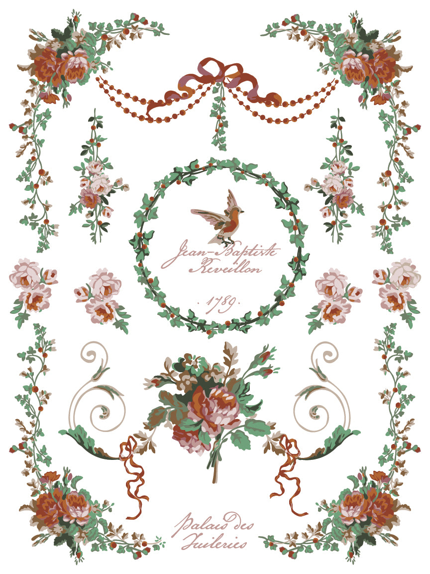 La Folie Paint Inlay (2025 Limited Release) by IOD - Iron Orchid Designs
