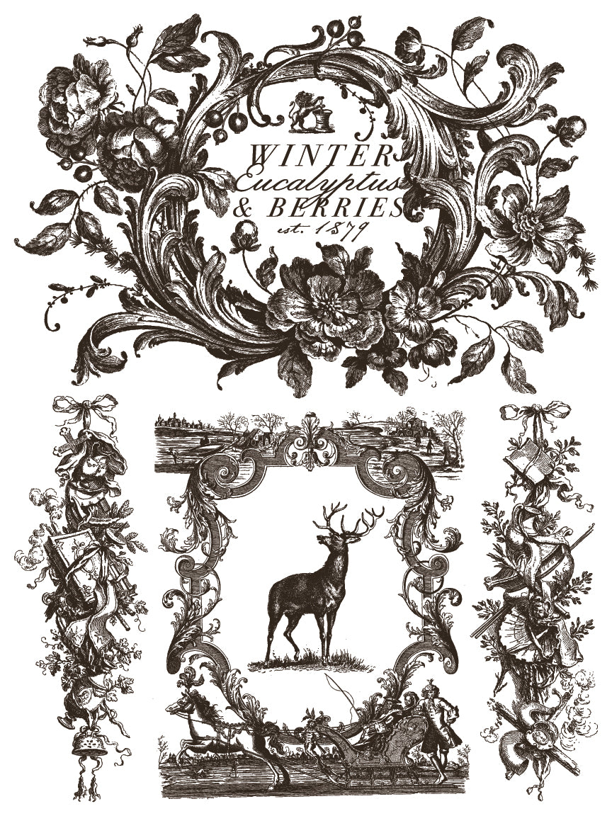 Twelfth Night Paint Inlay (2025 Limited Release) by IOD - Iron Orchid Designs