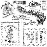 Christmas Post Stamp (2025 Limited Release) by IOD - Iron Orchid Designs