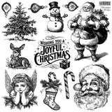 Christmas Wishes Stamp (2025 Limited Release) by IOD - Iron Orchid Designs