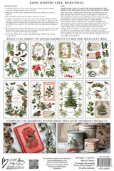 Winter Botanist Transfer (2025 Limited Release) by IOD - Iron Orchid Designs