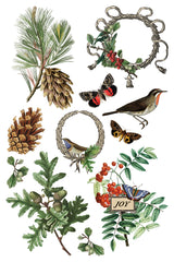 Winter Botanist Transfer (2025 Limited Release) by IOD - Iron Orchid Designs