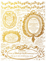 Étiquettes Gilded Transfer by IOD - Iron Orchid Designs