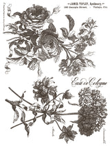 Floriography Paint Inlay by IOD - Iron Orchid Designs