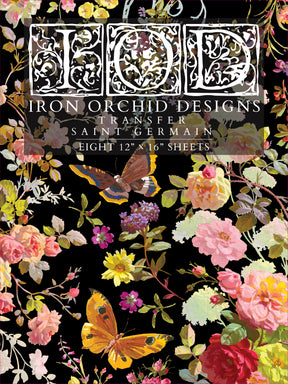 Saint Germain Transfer by IOD - Iron Orchid Designs-The Painted Heirloom