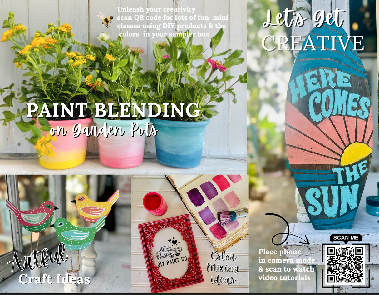 DIY Mixology Lab Paint 8-Color Sampler Box (2025 Fall Limited Release)