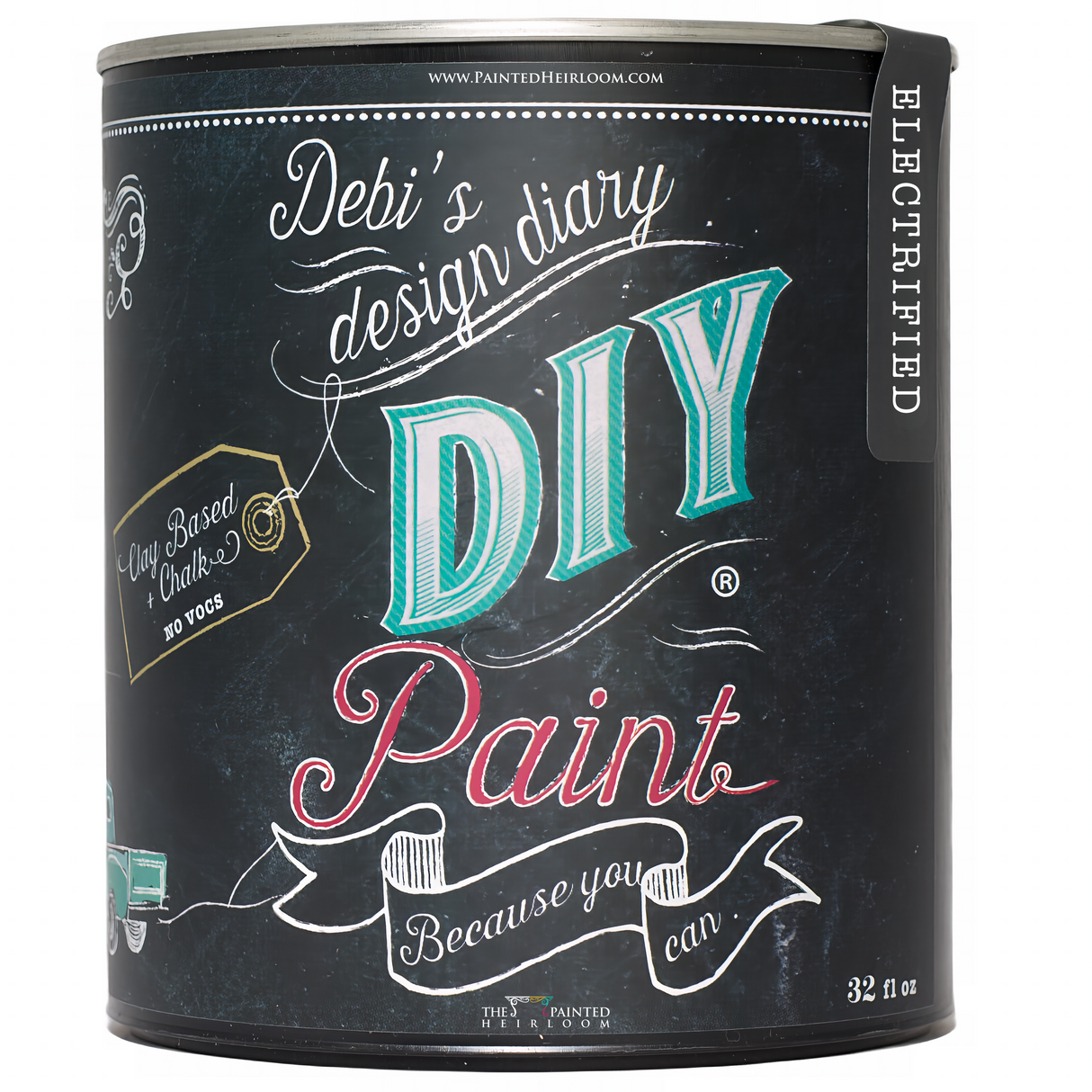 Electrified DIY Paint @ The Painted Heirloom