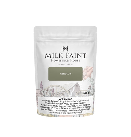 Windsor Green Milk Paint by Homestead House-Sample-The Painted Heirloom