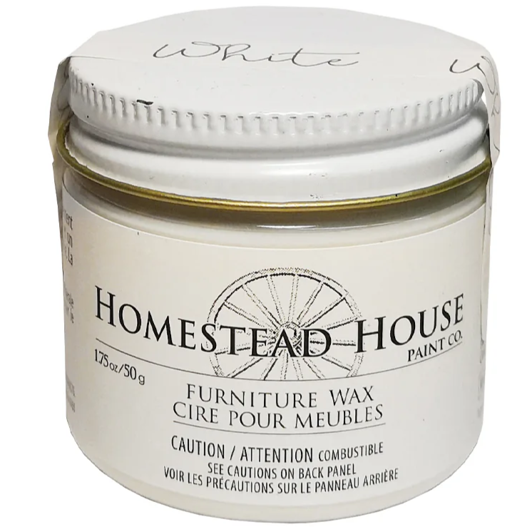 White Furniture Wax by Homestead House