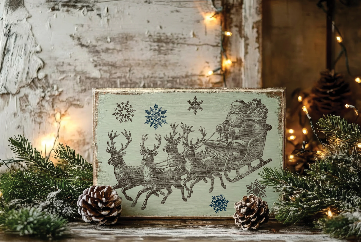 The North Pole Co. (2026 Limited Release) Paint Inlay by IOD - Iron Orchid Designs