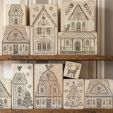 Gingerbread Lane (2026 Limited Release) Stamp by IOD - Iron Orchid Designs