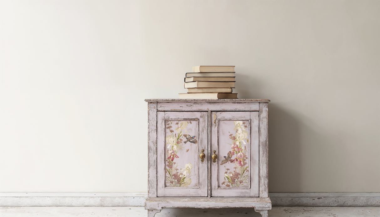 Flowers by the Poets Transfer by IOD - Iron Orchid Designs