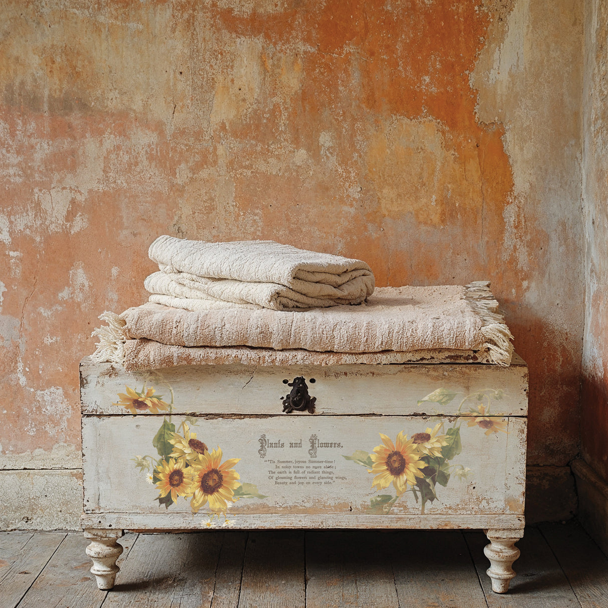 Flowers by the Poets Transfer by IOD - Iron Orchid Designs