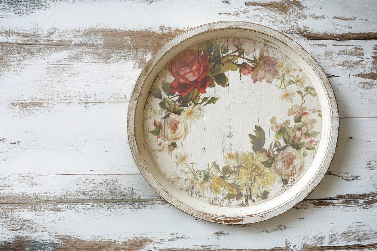 Flowers by the Poets Transfer by IOD - Iron Orchid Designs