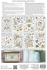 Fern Fables Transfer by IOD - Iron Orchid Designs