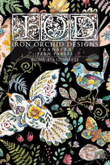 Fern Fables Transfer by IOD - Iron Orchid Designs