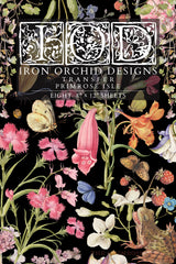 Primrose Isle Transfer by IOD - Iron Orchid Designs
