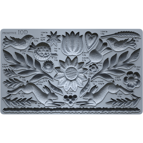 I.O.D. Primitive Mould by IOD - Iron Orchid Designs Summer 2023 @ The Painted Heirloom