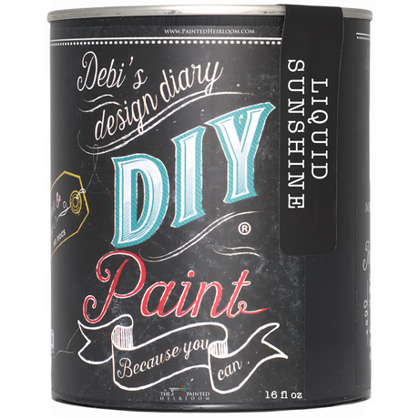 Liquid Sunshine DIY Paint @ The Painted Heirloom