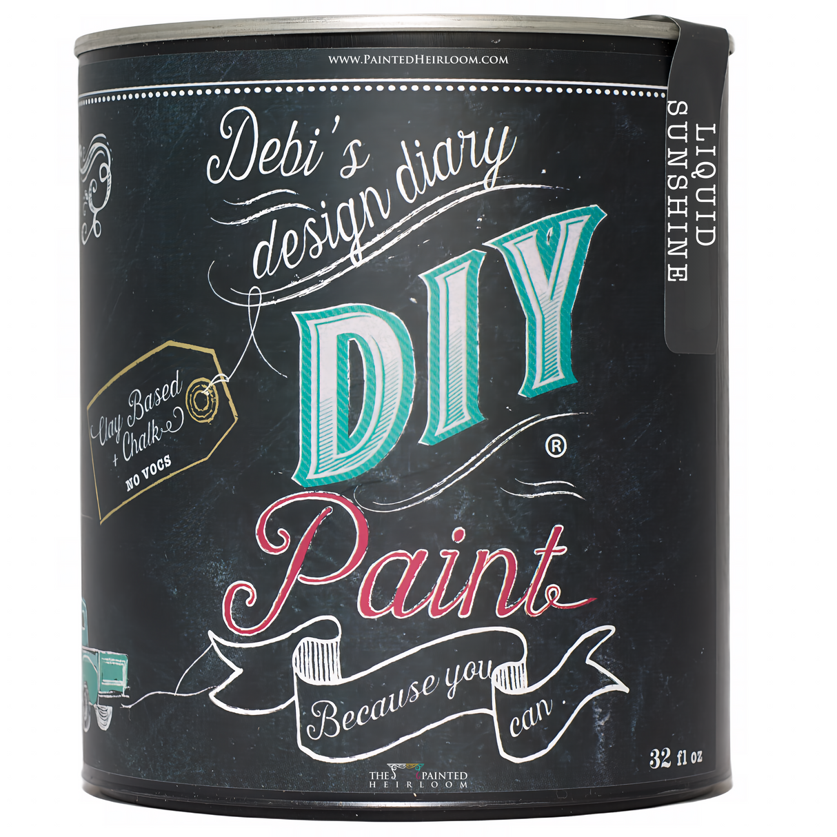 Liquid Sunshine DIY Paint @ The Painted Heirloom