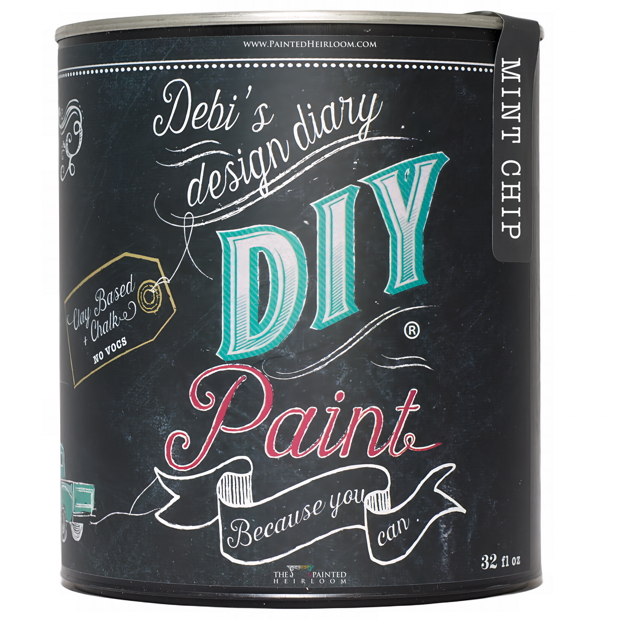 Mint Chip DIY Paint @ The Painted Heirloom