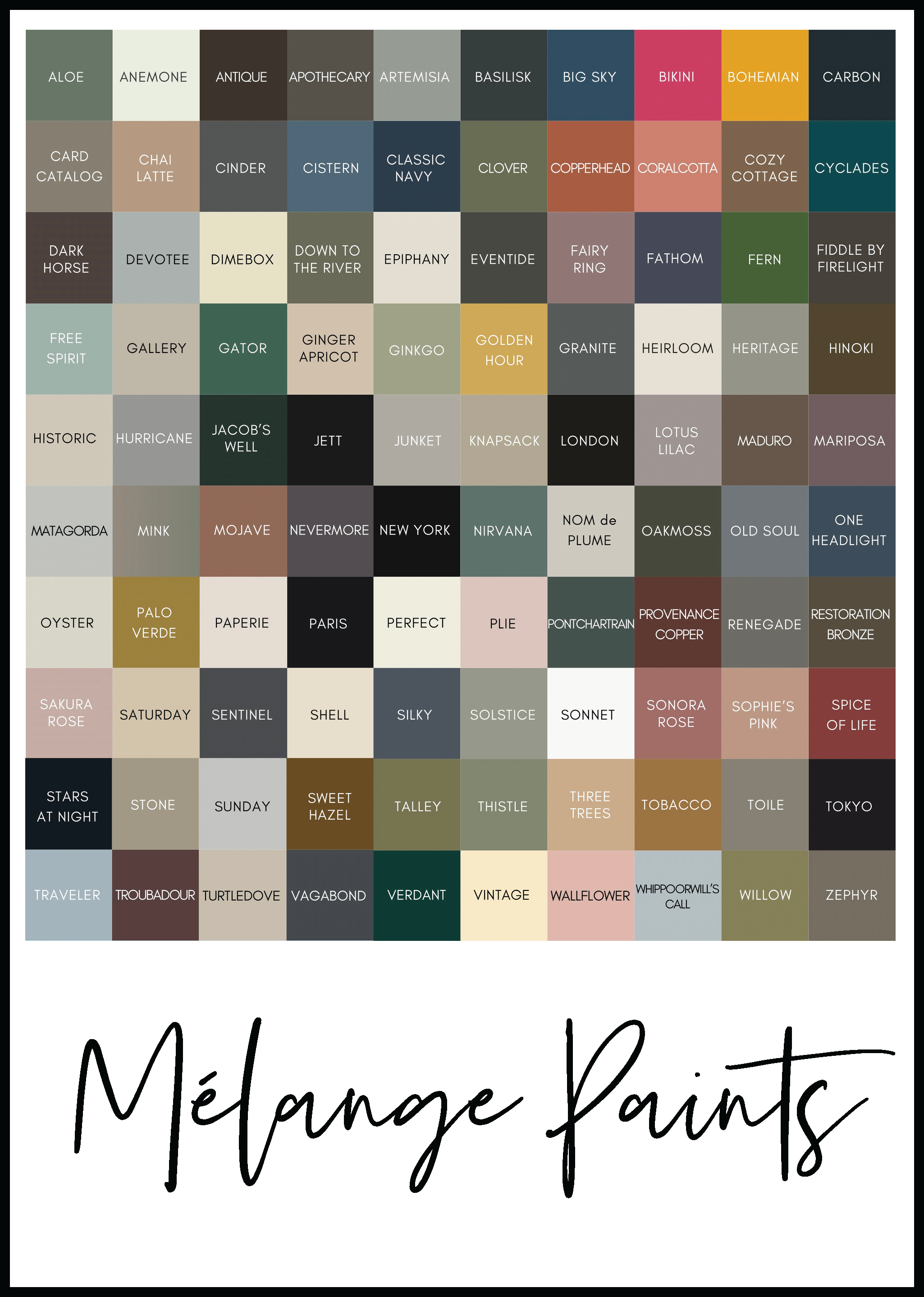 Historic ONE by Melange @ The Painted Heirloom