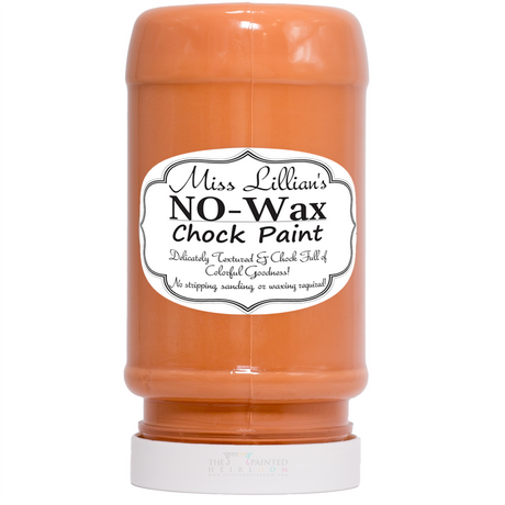 Pumpkin Spice No-Wax Chock Paint @ The Painted Heirloom