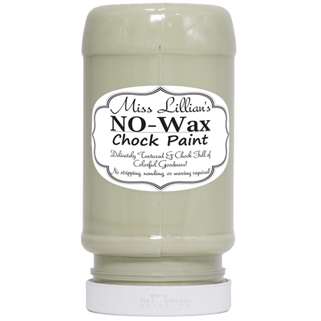 Sage Advice No-Wax Chock Paint @ The Painted Heirloom