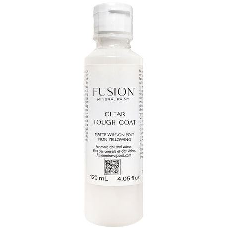MATTE Clear Tough Coat Wipe-On Poly by Fusion Mineral Paint