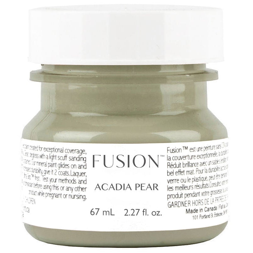 Acadia Pear Fusion Mineral Paint, 67 mL acrylic by Fusion for crafts and DIY projects.