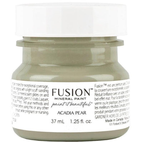 Acadia Pear Fusion Mineral Paint 37 mL jar by Fusion Mineral Paint.