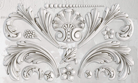 Acanthus Scroll Decor Mould by IOD - Iron Orchid Designs @ Painted Heirloom