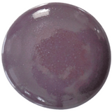 Glossy round object in muted purple, Adelaide – Sweet Pickins Milk Paint by Old Fashioned Milk Paint, on white background.