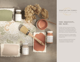 The Alchemy by Fusion Look Book from Fusion Mineral Paint featuring color and floral pattern inspiration.