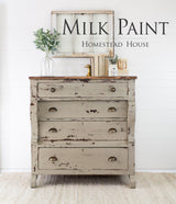 Algonquin Milk Paint by Homestead House, eco-friendly paint for furniture.
