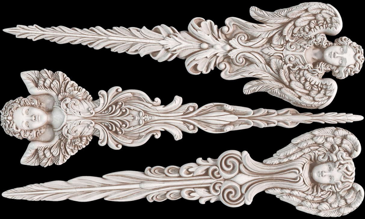 Angelic Tapers Mould (2024 Limited Release) by IOD - Iron Orchid Designs @ The Painted Heirloom