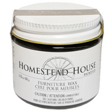 Fusion Mineral Paint Antiquing Furniture Wax jar with English/French labels and a white lid.