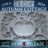 Autumn Cottage Mould (2024 Limited Release) by IOD - Iron Orchid Designs @ The Painted Heirloom
