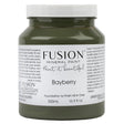 500 mL Bayberry Fusion Mineral Paint all-in-one acrylic in olive green with label and text visible.
