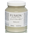 Fusion Mineral Paint 500ml jar, Bellwood (soft sage green), with silver lid and white label.