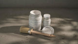 Birch Alchemy Paint by Fusion Mineral Paint, open can with brush resting on the lid.