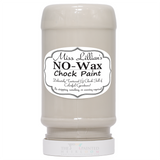 Miss Lillian’s Biscotti No-Wax Chock Paint, light beige, labeled container for furniture restoration.