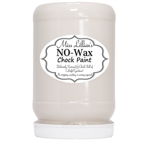 Miss Lillian’s Paint Biscotti No-Wax Chock Paint jar.