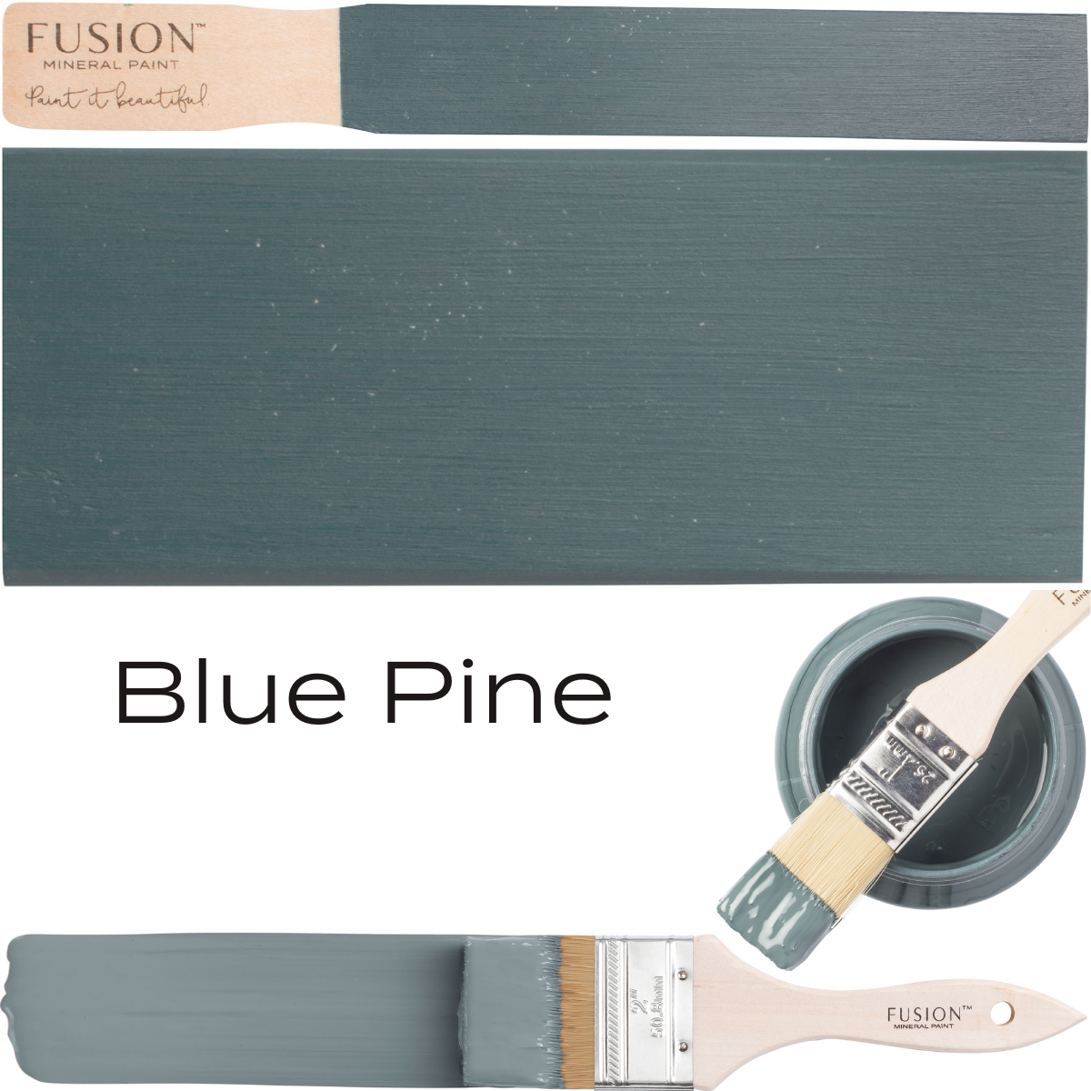 Blue Pine Fusion Mineral Paint @ The Painted Heirloom