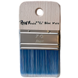 Paint Pixie The Blue Wave Paintbrush with blue bristles, metal ferrule, and wood handle for blending.