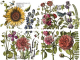 Botanical flowers, plants, and bird art inspired by I.O.D. Botanist’s Journal Transfer by Iron Orchid Designs.
