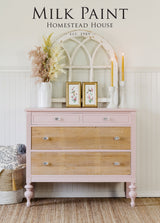 Bouquet Milk Paint by Homestead House, vintage-inspired, natural finish for projects.